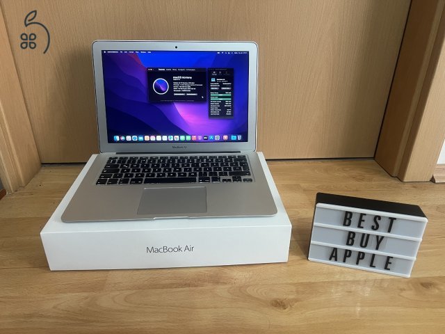 2015 MacBook Air 13 / i5 / 8GB / 128GB SSD / Új 100% Aksival / Eladó ! ! !