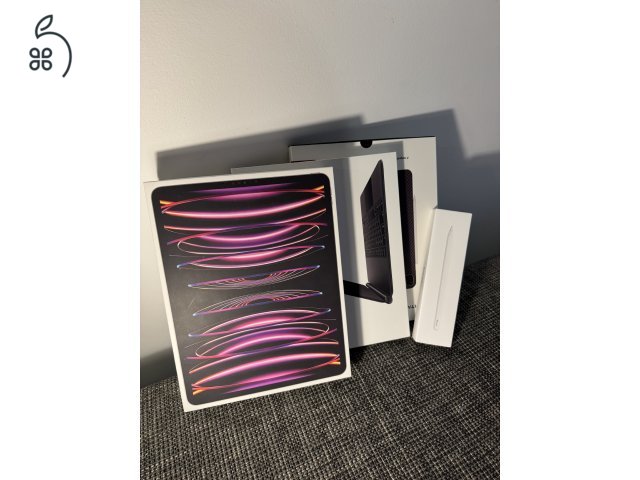 iPad Pro 6 12.9 M2 512gb - Magic Keyboard, Apple Pencil, Pitaka tok