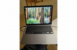 MacBook Air M1 8/256, 100% akku, garanciával, újszerű