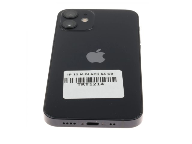 !! 1 ÉV GARANCIA !! Apple iPhone 12 Mini 64 GB Black 100%