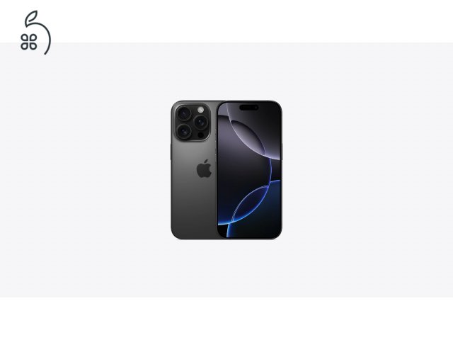 ÚJ - iPhone 16 Pro 256 GB Black Titán - - Apple Garancia 