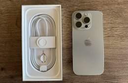 ÚJ - iPhone 16 Pro 256 GB Natúr Titán - - Apple Garancia