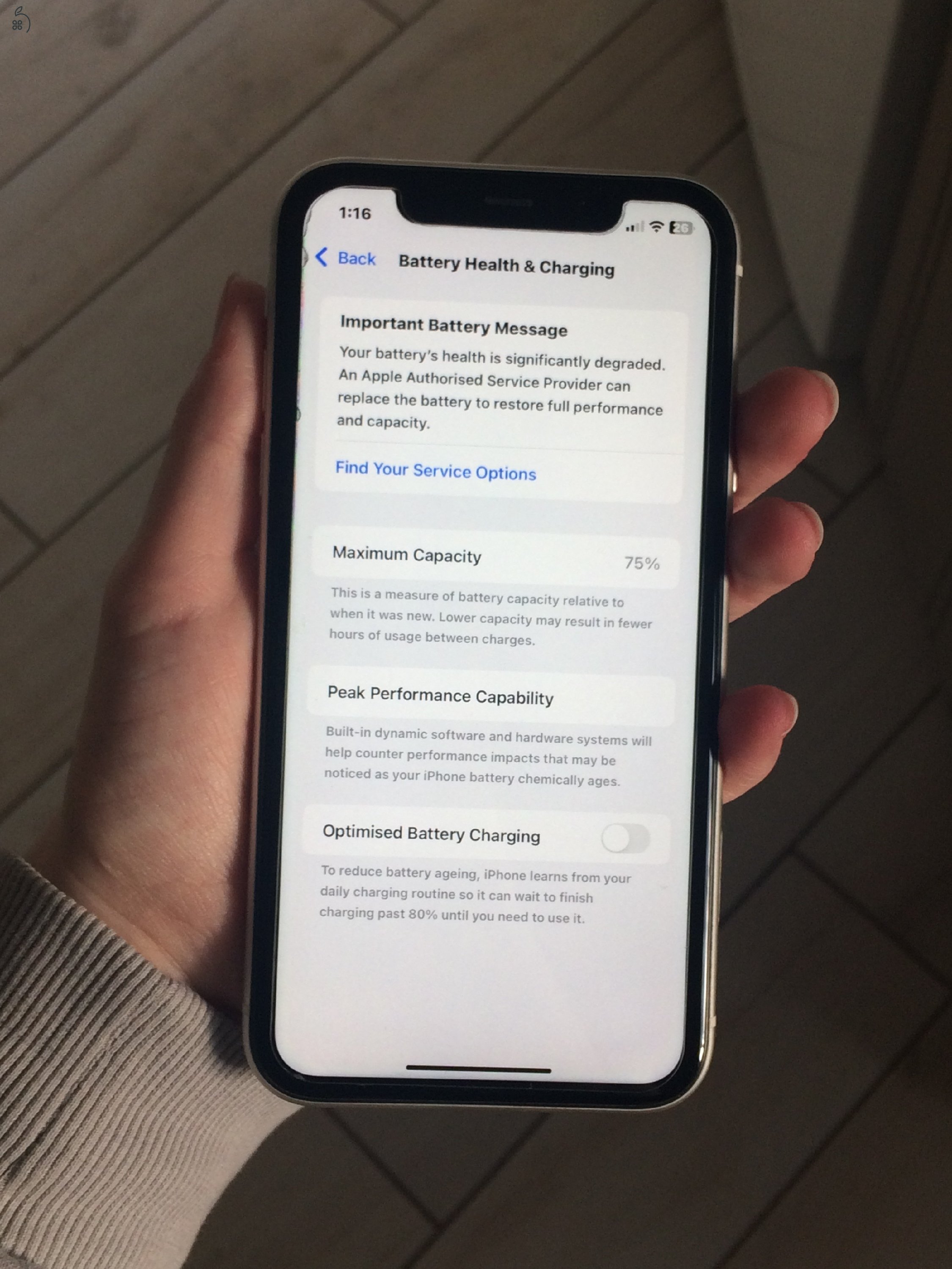 iPhone 11 white 64gb