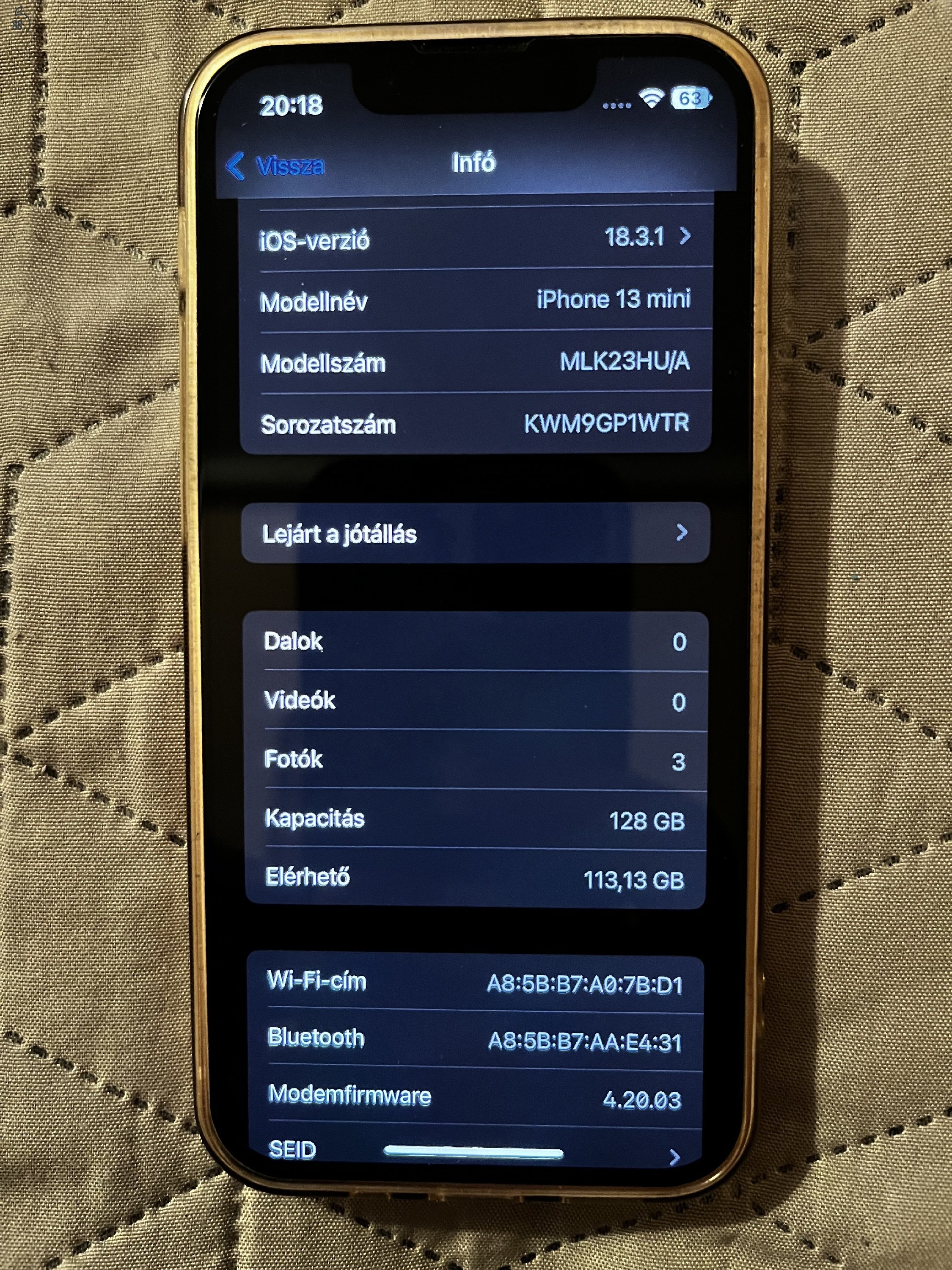 Apple iPhone 13 mini 128Gb
