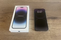 Mint az új ! 14 Pro MAX 256 GB Deep Purple - FULLDOBOZ - APCOM