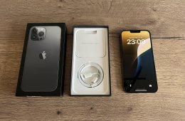 iPhone 13 Pro MAX 128 GB Graphite - 4 hónap Apple szervízgarancia