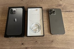 iPhone 13 Pro MAX 128 GB Graphite - 4 hónap Apple szervízgarancia