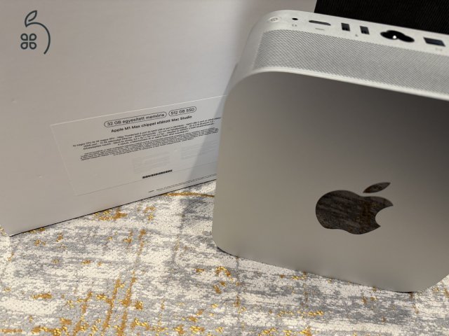 Mac Studio M1 MAX (10/24C), 32GB RAM, 512GB SSD - Garanciával