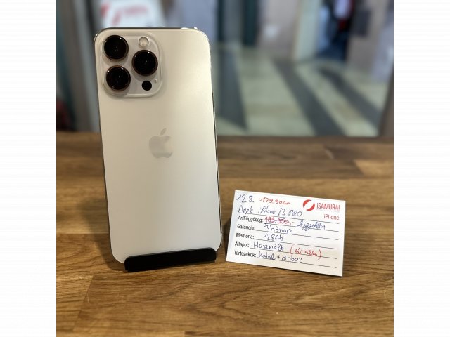 128. Apple iPhone 13 Pro - 128 GB - Arany -Új Akku