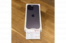 1. Apple iPhone 14 Pro Max - 128GB - Deep Purple - Akku 100% – ÚJ, 0 perces (114.)