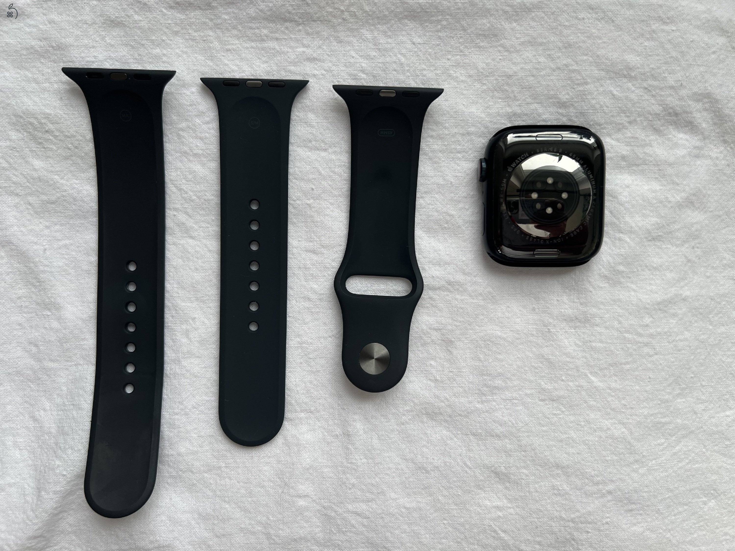 Apple Watch Series 8 ESIM 45mm Mid Alu Mid Sp 32GB garanciális