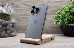 iPhone 15 Pro Natural Titanium 128GB 2 ÉV Garanciával Számlával