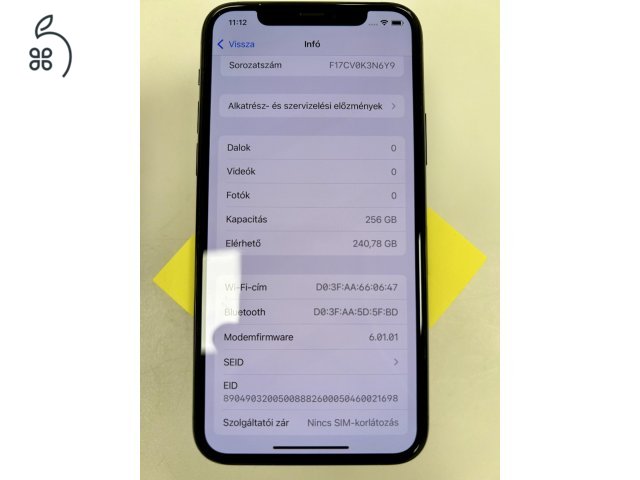 iPhone 11 Pro 256GB Mid.Green Független Szép állapot 3 Hó Gar + Beszámítás! 