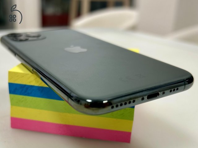 iPhone 11 Pro 256GB Mid.Green Független Szép állapot 3 Hó Gar + Beszámítás! 