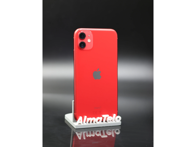Apple iPhone 11 128 GB PRODUCT RED 100% akku - 12 HÓ GARANCIA