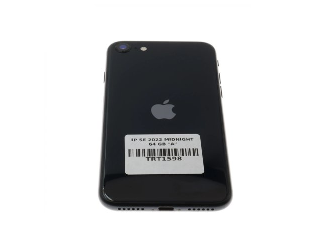 !! 1 ÉV GARANCIA !! Apple iPhone SE (2022) 64 GB Midnight 91%