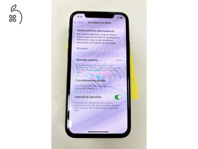 iPhone 11 Pro 64GB Mid.Green Új akku Új Kijelző 3 Hó Gar + Beszámítás! 