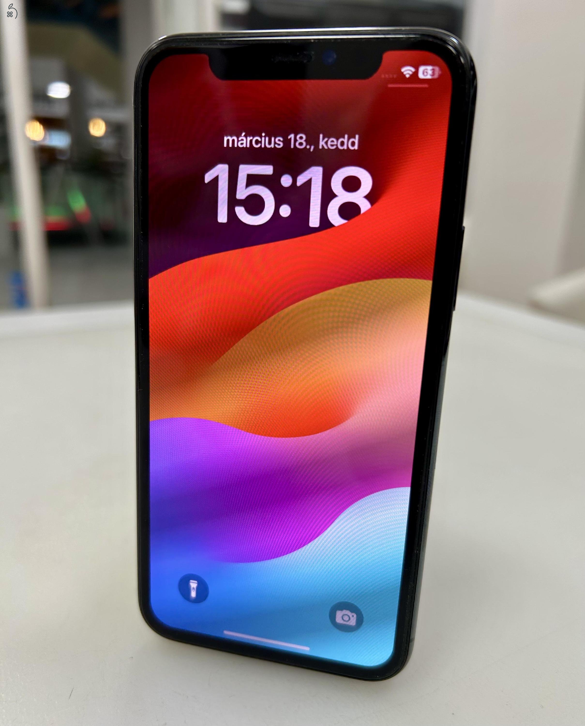 iPhone 11 Pro 64GB Mid.Green Új akku Új Kijelző 3 Hó Gar + Beszámítás! 