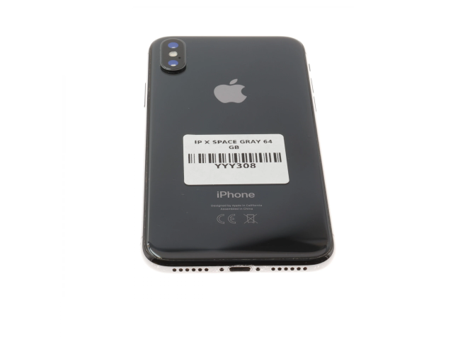 !! 1 ÉV GARANCIA !! Apple iPhone X 64 GB Space Gray 100%
