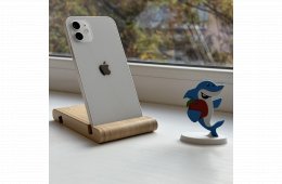 GYÖNYÖRŰ iPhone 12 128GB White - 1ÉV GARANCIA -Kártyfüggetlen, 100% Akkumulátor, PX16