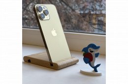 GYÖNYÖRŰ iPhone 14 Pro Max 128GB Gold -1 ÉV GARANCIA, Kártyafüggetlen, VR13, 100% Akkumulátor