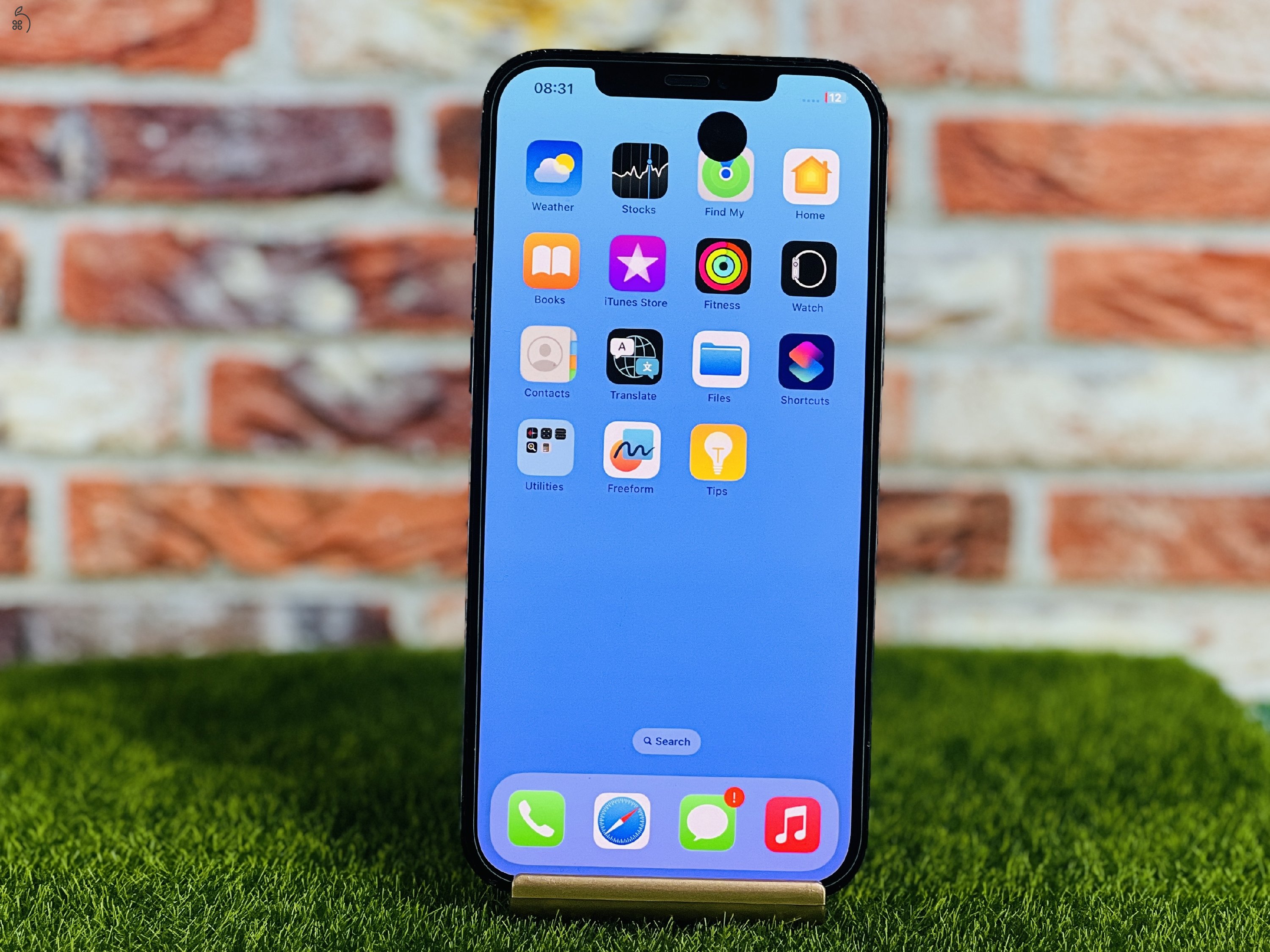 Eladó Apple iPhone 12 Pro Max Pacific Blue 128gb nagyon szép állapotban -100% akku 