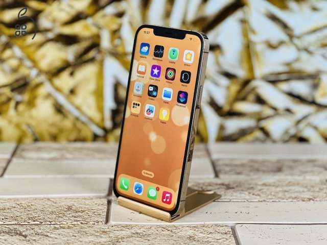 Eladó Apple iPhone 12 Pro Max  Gold 256gb nagyon szép állapotban -100% akku 