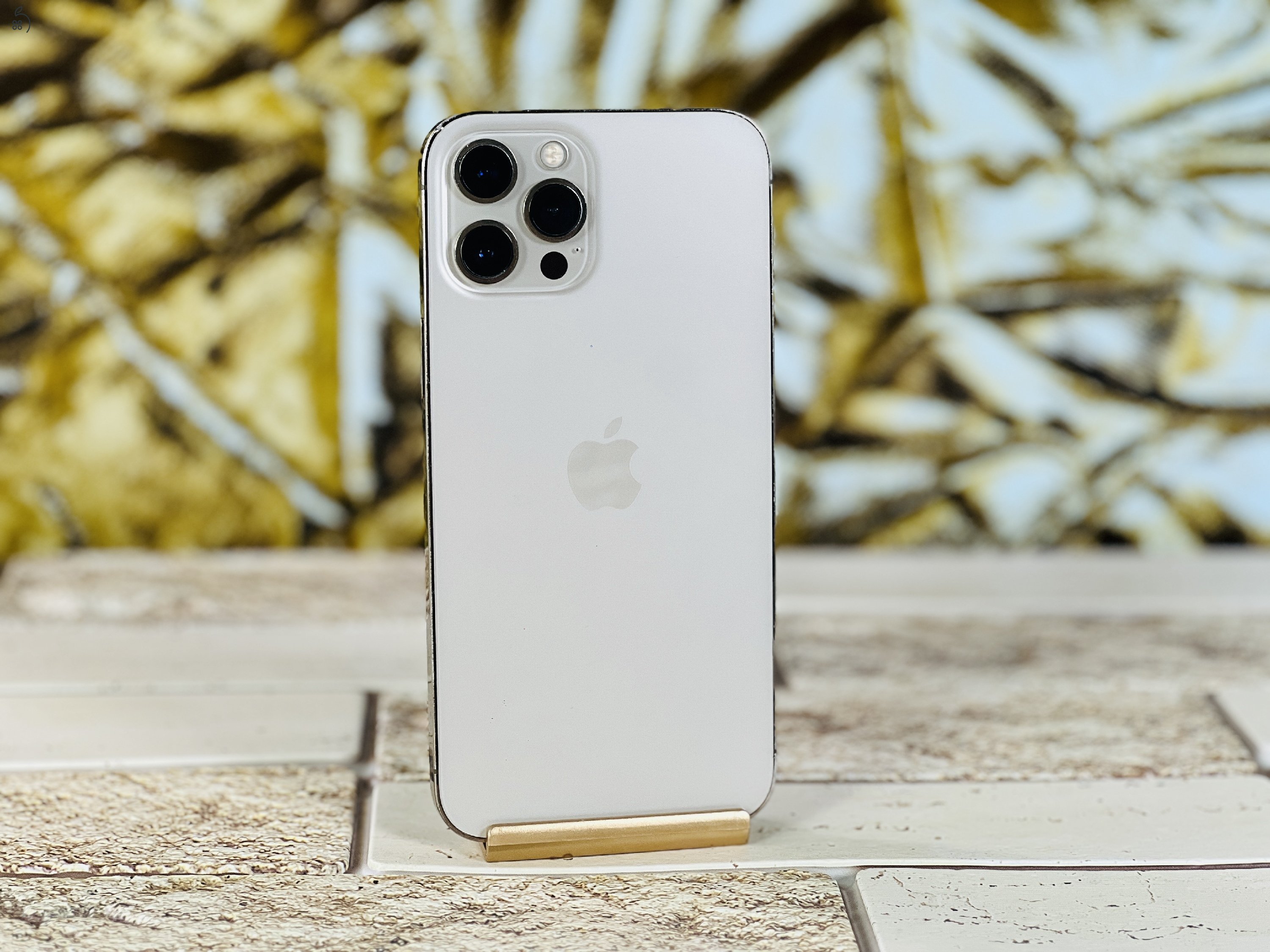 Eladó Apple iPhone 12 Pro Max  Gold 256gb nagyon szép állapotban -100% akku 