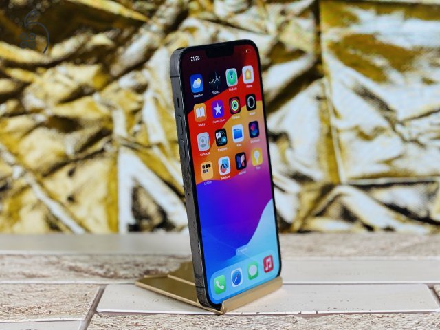 Eladó Apple iPhone 13 Pro Max Graphite 128gb nagyon szép állapotban -100% akku 