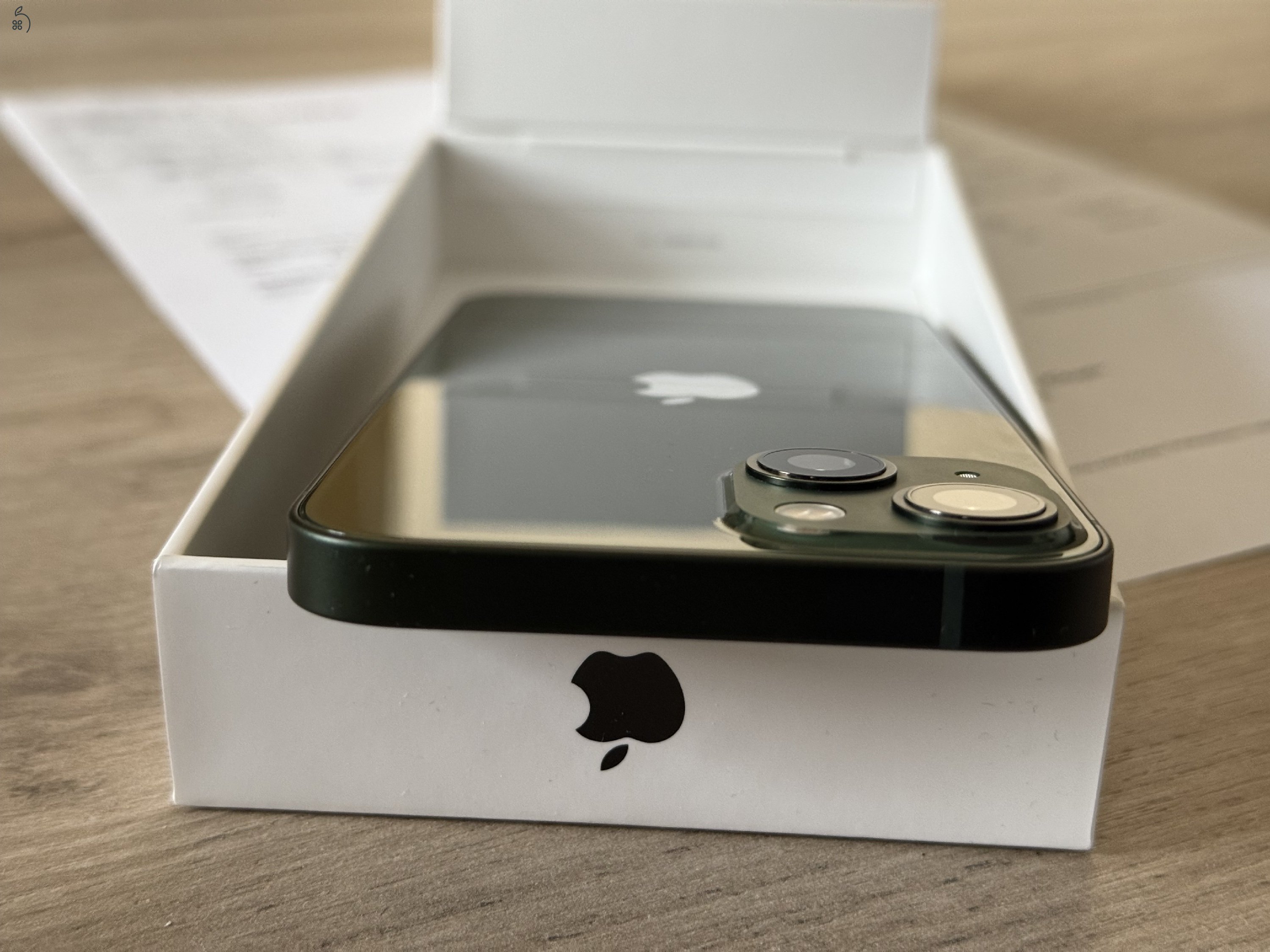 Szinte Új!iStyle 3 hónapos iphone 13 alpine green 128 GB 2 év garancia