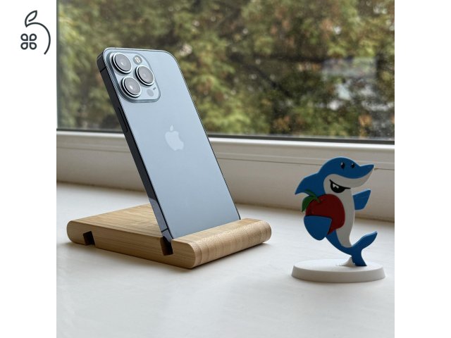 GYÖNYÖRŰ iPhone 13 Pro 128GB Sierra Blue - 1 ÉV GARANCIA, Kártyafüggetlen, 100% Akkumulátor, LL99