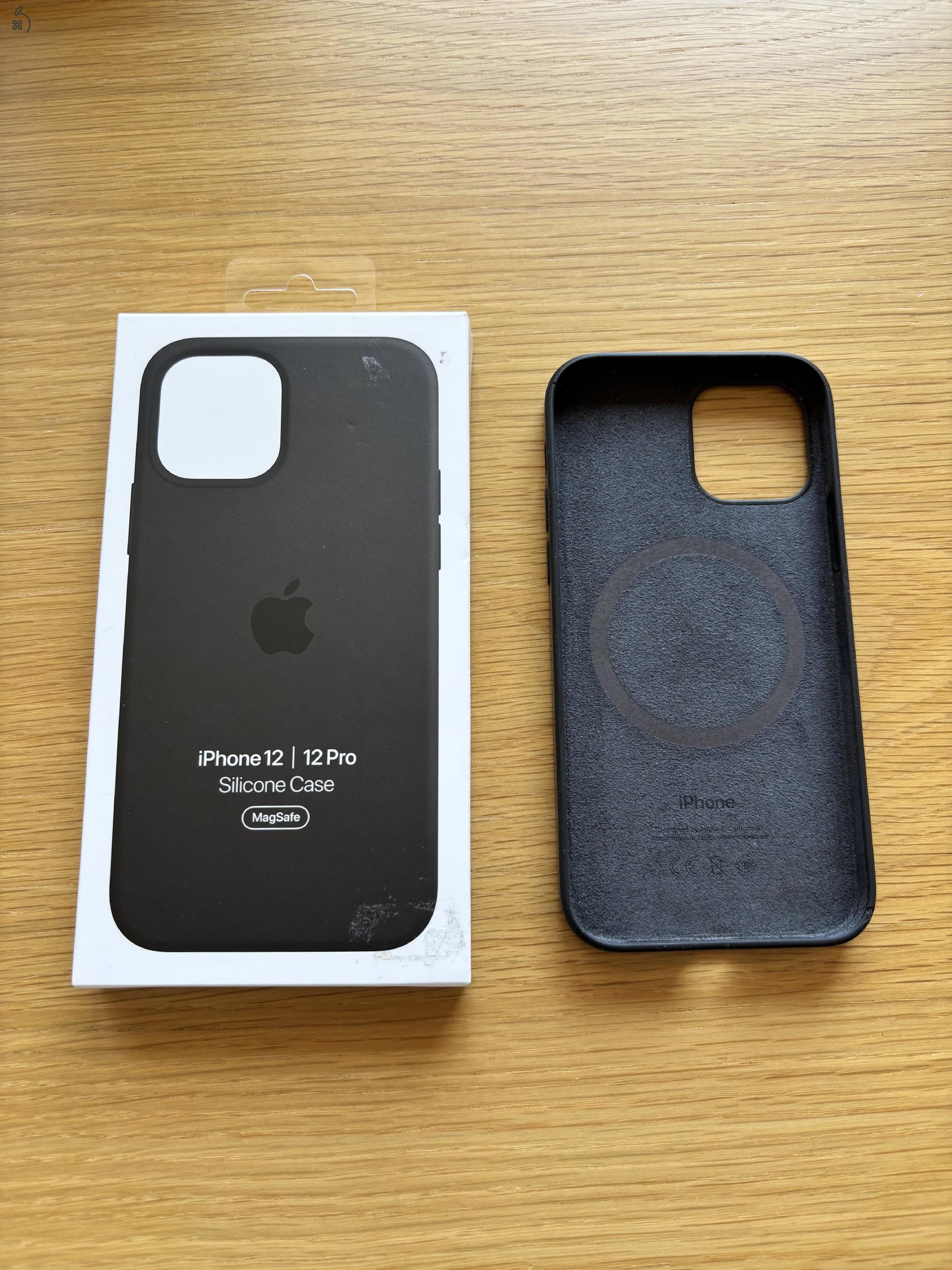 Eladó iPhone 12 64GB fekete + Apple Magsafe tok, Akku: 90%