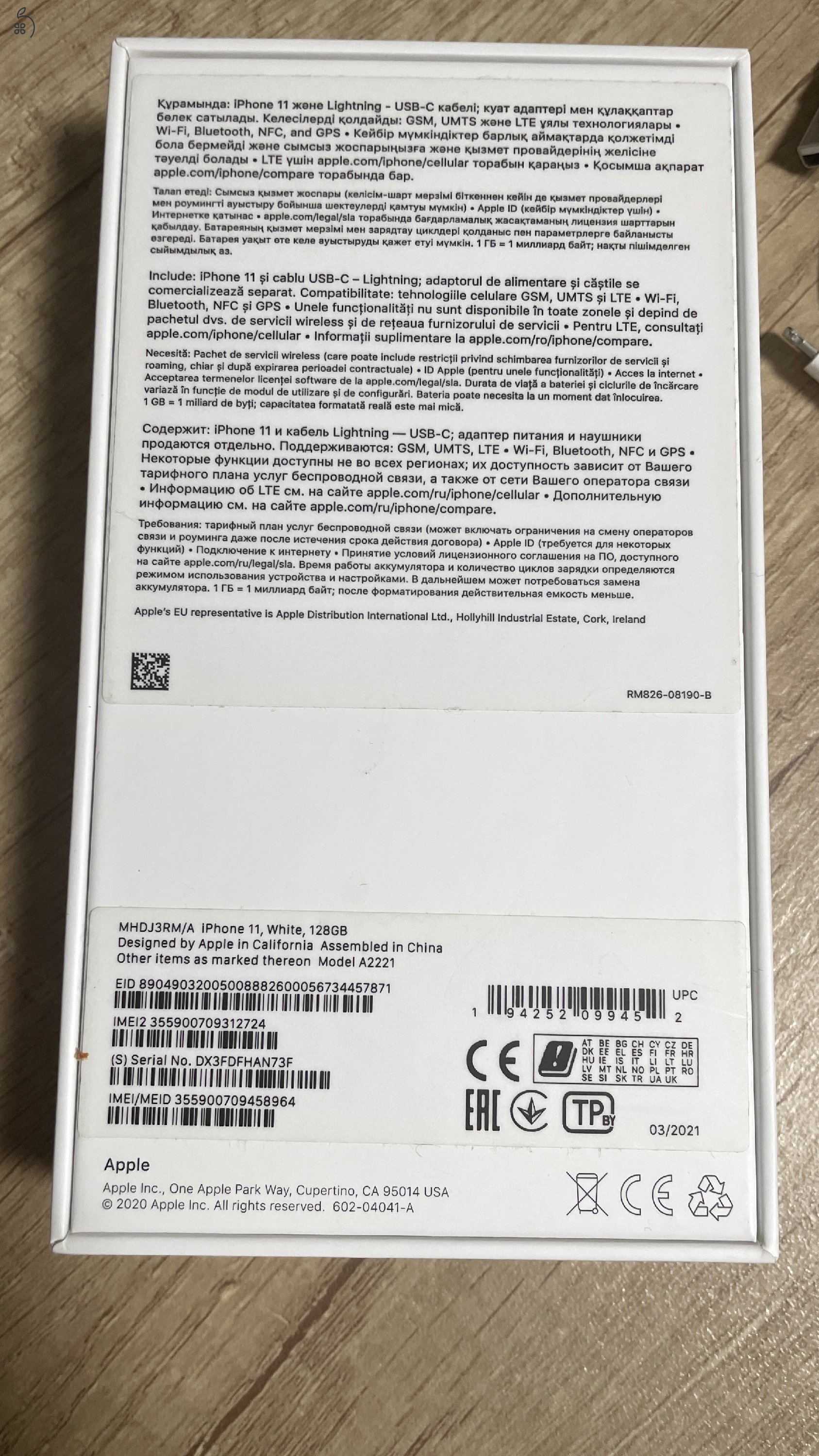 iPhone 11 128 gb kártyafüggetlen 