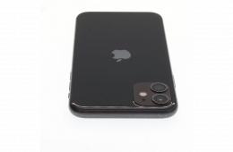 !! 1 ÉV GARANCIA !! Apple iPhone 11 64 GB Black 100%