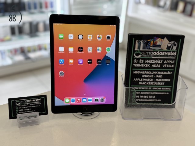 iPad 8th. 32GB Cellular Használt/1-3 hónap gar./Akku 87%/p4170