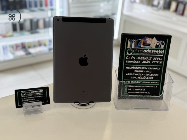 iPad 8th. 32GB Cellular Használt/1-3 hónap gar./Akku 87%/p4170