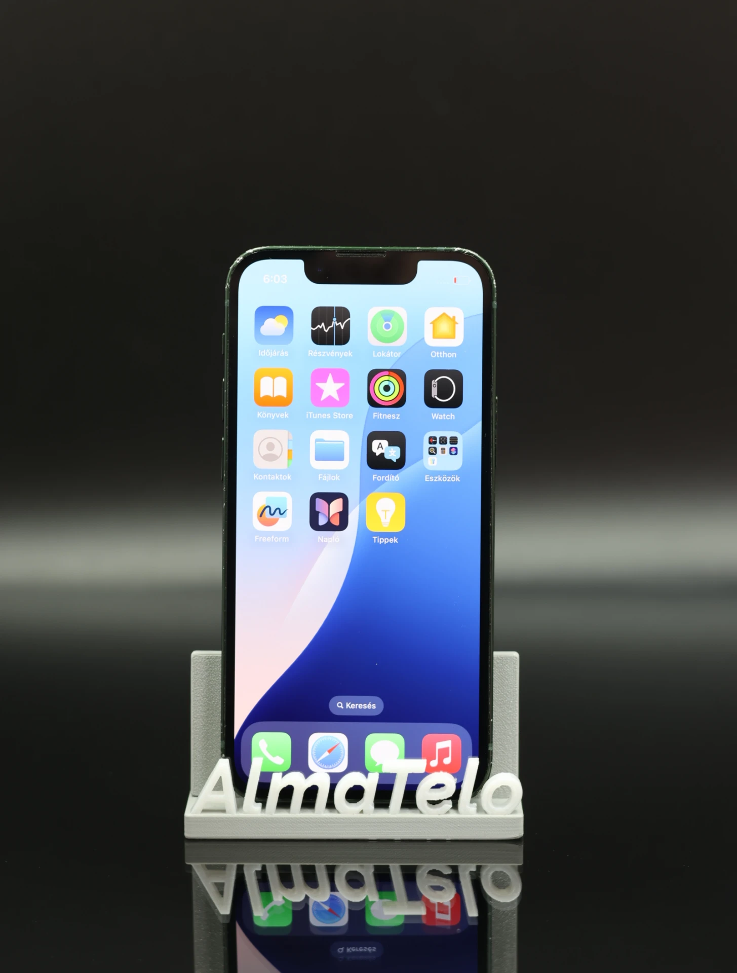 Apple iPhone 13 Mini 256 GB Green 100% akku - 12 HÓ GARANCIA
