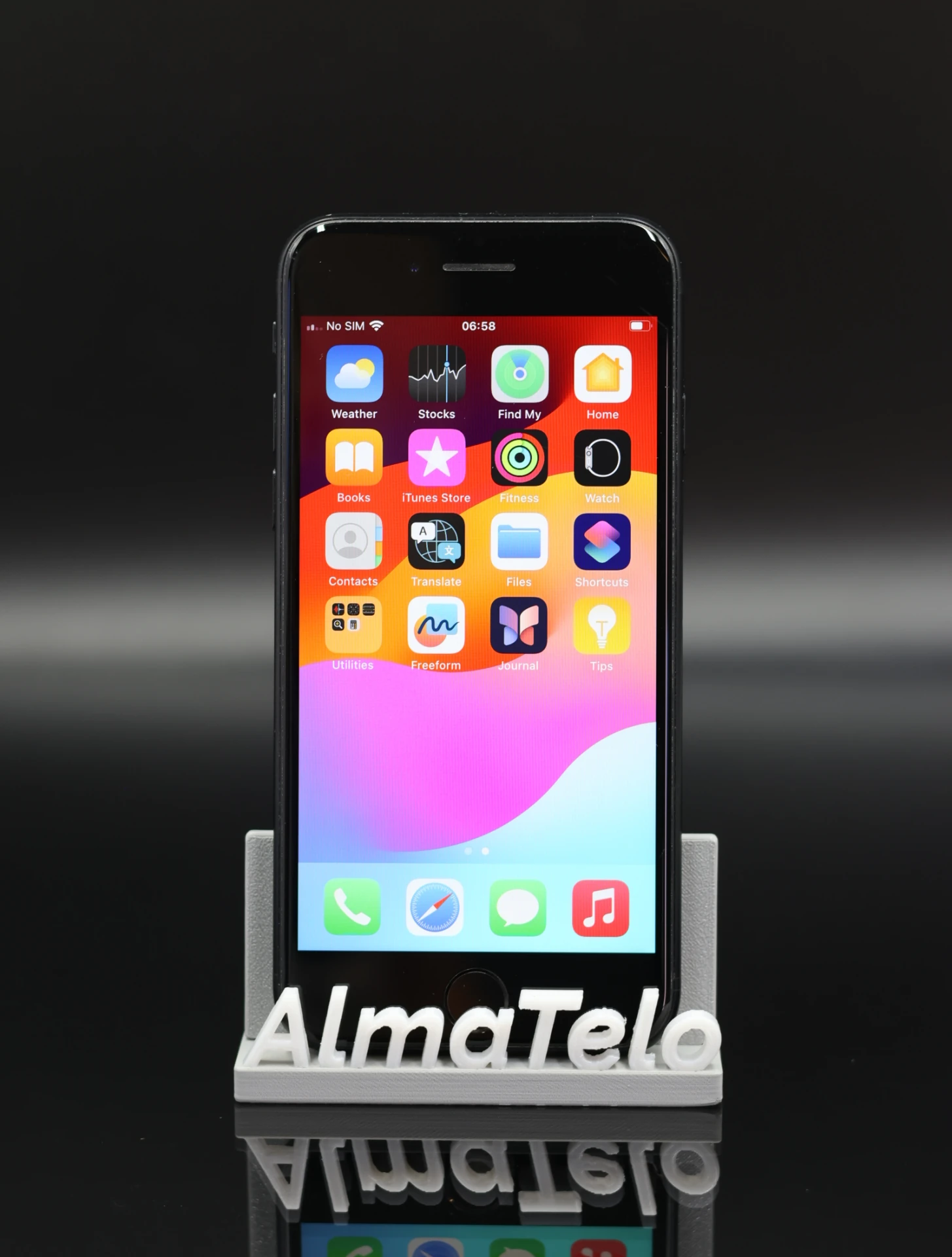 Apple iPhone SE (2020) 64 GB Black 87% akku - 12 HÓ GARANCIA