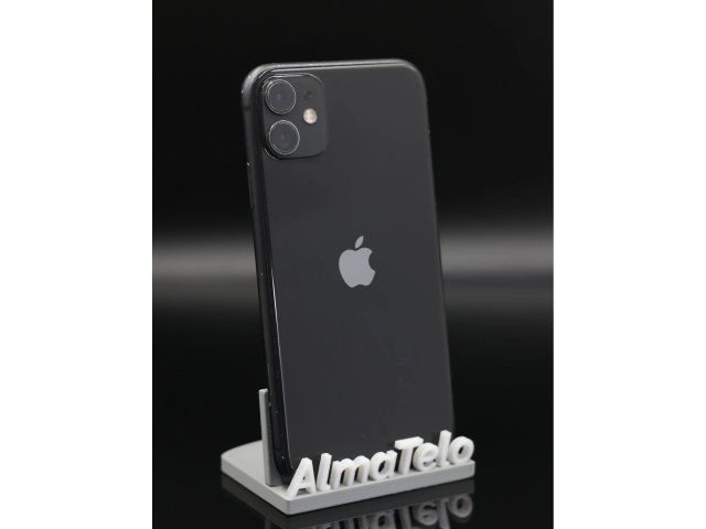 Apple iPhone 11 64 GB Black 100% akku - 12 HÓ GARANCIA