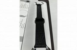 46mm-es milánói szíj,s/m,natúr ezüst