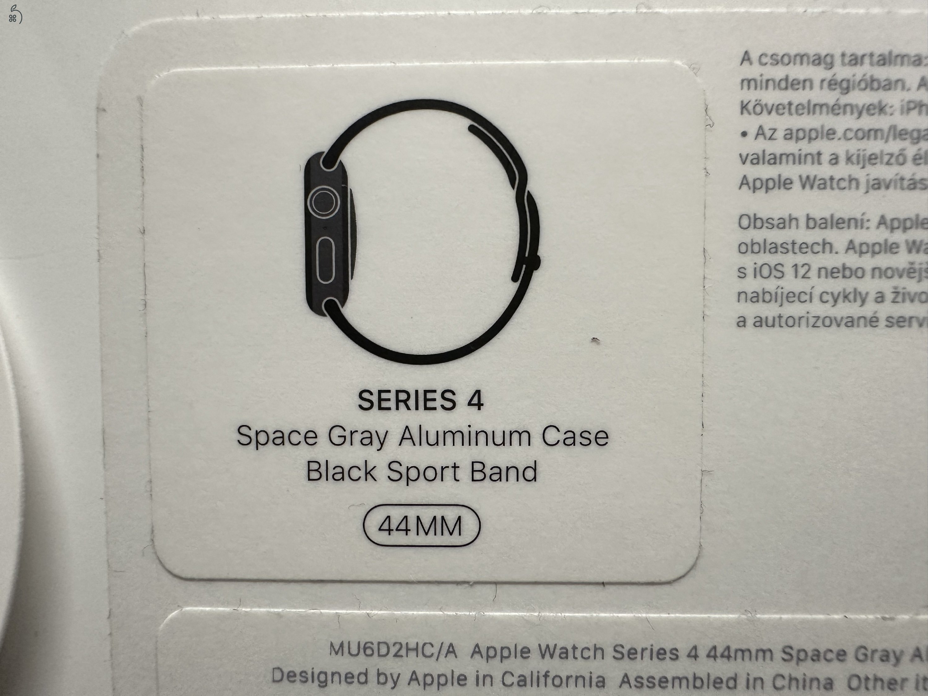 Apple Watch 4 Space Gray