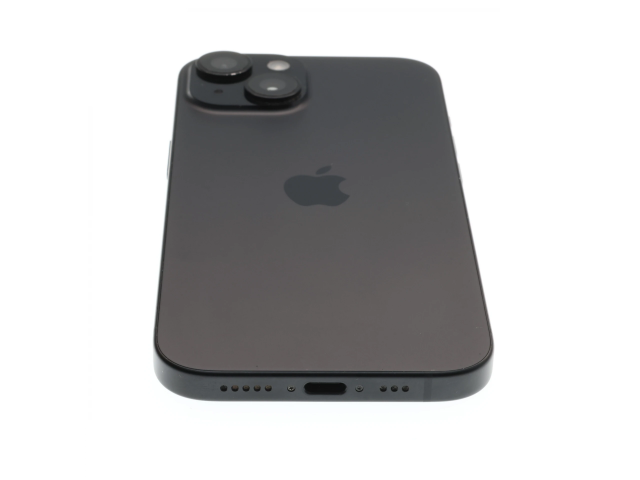!! 1 ÉV GARANCIA !! Apple iPhone 15 128 GB Black Titanium 90%