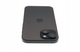 !! 1 ÉV GARANCIA !! Apple iPhone 15 128 GB Black Titanium 90%