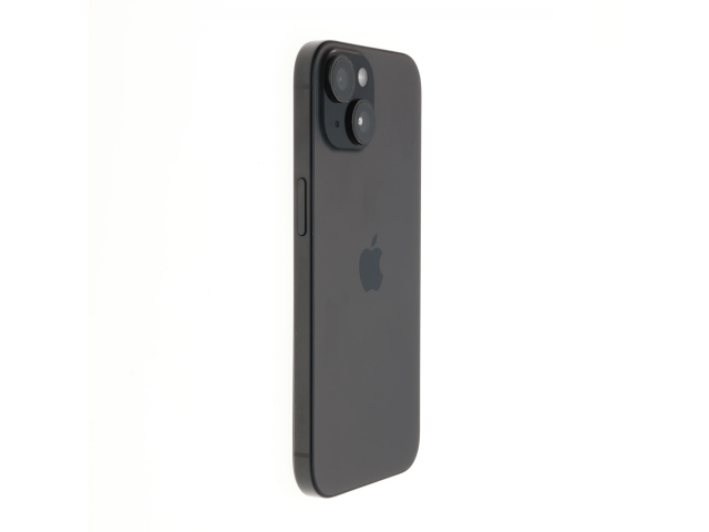 !! 1 ÉV GARANCIA !! Apple iPhone 15 128 GB Black Titanium 90%