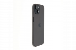!! 1 ÉV GARANCIA !! Apple iPhone 15 128 GB Black Titanium 90%