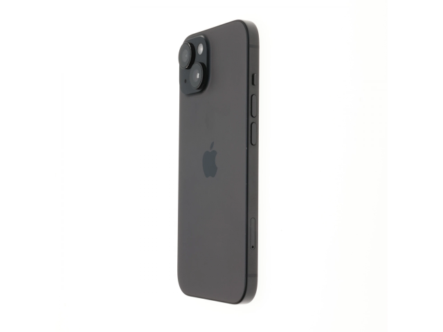 !! 1 ÉV GARANCIA !! Apple iPhone 15 128 GB Black Titanium 90%
