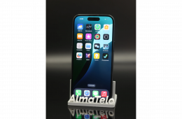 Apple iPhone 15 128 GB Black Titanium 90% akku - 12 HÓ GARANCIA