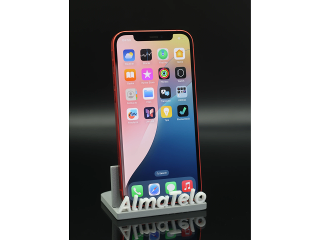 Apple iPhone 12 64 GB PRODUCT RED 100% akku - 12 HÓ GARANCIA