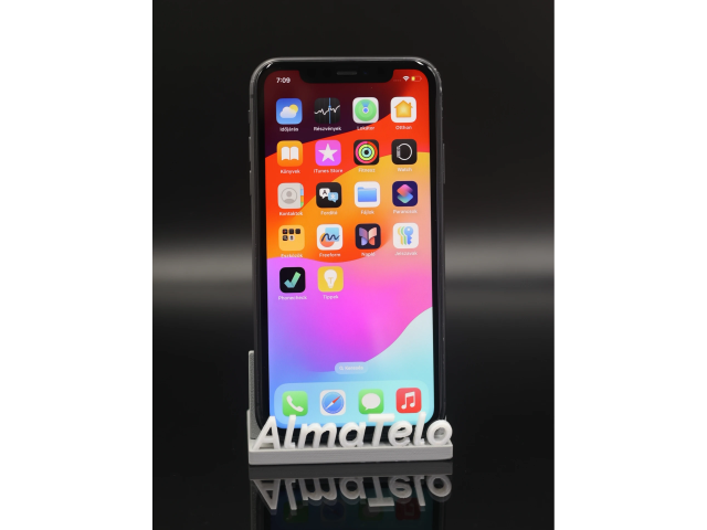 Apple iPhone 11 128 GB Black 100% akku - 12 HÓ GARANCIA