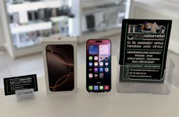iPhone 16 Pro Max 512GB Független Karcmentes/2025.11.12.Apple Gar./p4194
